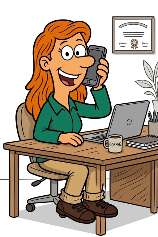 Klover Products operator answering the phone